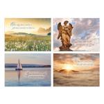 Boxed Card-Golden Hour Assorted Sympathy (KJV) (Box Of 12)